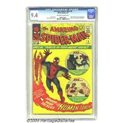 Amazing Spider-Man #8 (Marvel, 1964) CGC NM 9.4 Off-white to white pages.