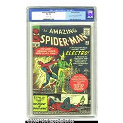 Amazing Spider-Man #9 (Marvel, 1964) CGC NM 9.4 Off-white pages.