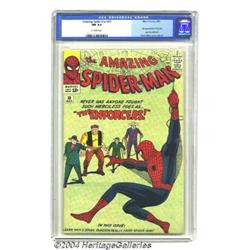 Amazing Spider-Man #10 (Marvel, 1964) CGC NM 9.4 Off-white pages.