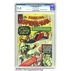 Amazing Spider-Man #14 (Marvel, 1964) CGC NM 9.4 Off-white to white pages.