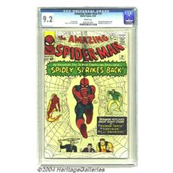 Amazing Spider-Man #19 (Marvel, 1964) CGC NM- 9.2 White pages.