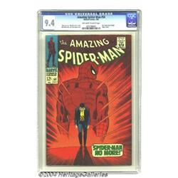 Amazing Spider-Man #50 (Marvel, 1967) CGC NM 9.4 Off-white to white pages.