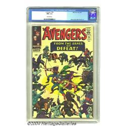 The Avengers #24 (Marvel, 1966) CGC NM+ 9.6 Off-white pages.