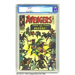 The Avengers #24 (Marvel, 1966) CGC NM 9.4 Cream to off-white pages.