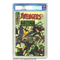 The Avengers #32 (Marvel, 1966) CGC NM 9.4 Cream to off-white pages.