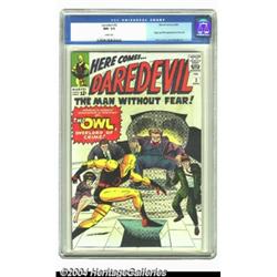 Daredevil #3 (Marvel, 1964) CGC NM 9.4 White pages.