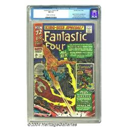 Fantastic Four Annual #4 (Marvel, 1966) CGC NM 9.4 Off-white to white pages.