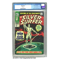 The Silver Surfer #1 (Marvel, 1968) CGC NM+ 9.6 Off-white pages.