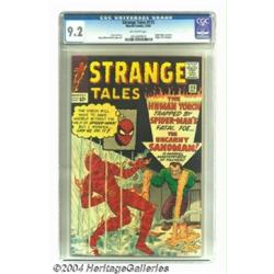 Strange Tales #115 (Marvel, 1963) CGC NM- 9.2 Off-white pages.