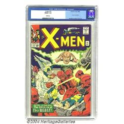 X-Men #15 (Marvel, 1965) CGC FN/VF 7.0 White pages.