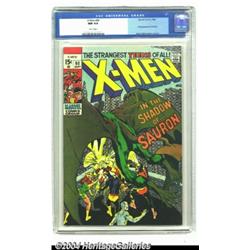 X-Men #60 (Marvel, 1969) CGC NM 9.4 White pages.