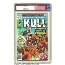 Kull the Conqueror #21 - 35 Cent Price Variant (Marvel, 1977) CGC NM- 9.2 Off-white to white page