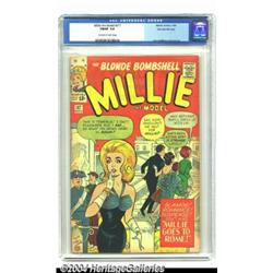 Millie The Model #117 Stan Lee File Copy (Marvel, 1963) CGC FN/VF 7.0 Cream to off-white pages.