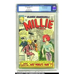 Millie The Model #124 Stan Lee File Copy (Marvel, 1964) CGC FN- 5.5 Cream to off-white pages.