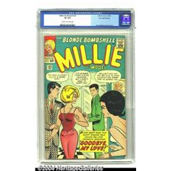 Millie The Model #125 Stan Lee File Copy (Marvel, 1964) CGC VF 8.0 Cream to off-white pages.