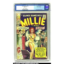 Millie The Model #129 Stan Lee File Copy (Marvel, 1965) CGC FN+ 6.5 Cream to off-white pages.