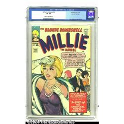 Millie The Model #132 Stan Lee File Copy (Marvel, 1965) CGC VF 8.0 Cream to off-white pages.