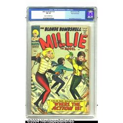 Millie The Model #136 Stan Lee File Copy (Marvel, 1966) CGC FN 6.0 Cream to off-white pages.