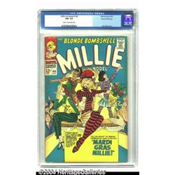 Millie The Model #148 Stan Lee File Copy (Marvel, 1967) CGC FN+ 6.5 Cream to off-white pages.