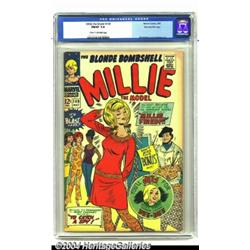 Millie The Model #149 Stan Lee File Copy (Marvel, 1967) CGC FN/VF 7.0 Cream to off-white pages.