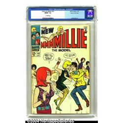 Millie The Model #155 Stan Lee File Copy (Marvel, 1967) CGC FN/VF 7.0 Off-white pages.