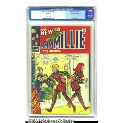 Millie The Model #158 Stan Lee File Copy (Marvel, 1968) CGC VF 8.0 Off-white pages.