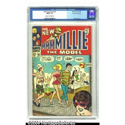 Millie The Model #162 Stan Lee File Copy (Marvel, 1968) CGC FN/VF 7.0 Cream to off-white pages.