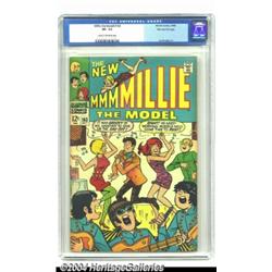 Millie The Model #163 Stan Lee File Copy (Marvel, 1968) CGC VF- 7.5 Cream to off-white pages.