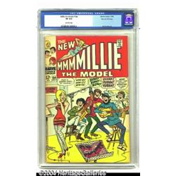 Millie The Model #164 Stan Lee File Copy (Marvel, 1968) CGC VF 8.0 Off-white pages.