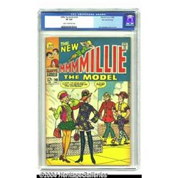 Millie The Model #165 Stan Lee File Copy (Marvel, 1968) CGC VF 8.0 Cream to off-white pages.
