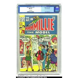 Millie The Model #167 Stan Lee File Copy (Marvel, 1969) CGC NM 9.4 Off-white pages.