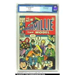 Millie The Model #168 Stan Lee File Copy (Marvel, 1969) CGC VF 8.0 Off-white pages.