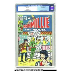 Millie The Model #171 Stan Lee File Copy (Marvel, 1969) CGC VF- 7.5 Off-white pages.