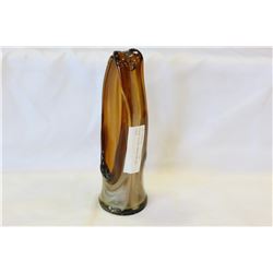 FINGER PULLED HANDBLOWN ART GLASS