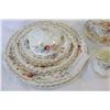 Image 2 : LOT OF ROYAL ALBERT ROSE CHINA