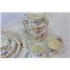 Image 3 : LOT OF ROYAL ALBERT ROSE CHINA