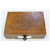 Image 1 : MENS LEATHER VNITY CASE WITH WATCHES PINS CHAINS MEDALS ETC