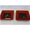 Image 1 : TWO DEVON WARE WALL PLAQUES
