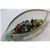 Image 2 : VASE FULL OF VINTAGE MARBLES