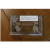 Image 1 : SIGNED TIFFANY AND CO COMMERATIVE CRYSTAL LIDDED BOX CLINTON FOUNDATIONS