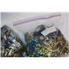 Image 2 : TWO LARGE BAGS OF JEWELLRY