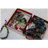 Image 2 : BOX OF MAGNETIC JEWELLRY AND BOX OF ESTATE WATCH AND JEWELLRY
