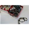 Image 3 : BOX OF MAGNETIC JEWELLRY AND BOX OF ESTATE WATCH AND JEWELLRY