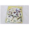 Image 1 : DOUBLE SIDED PACKAGE OF VARIOUS WORLDWIDE STAMPS