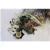 Image 2 : TWO LARGE BAGS OF JEWELLRY