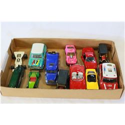 TRAY OF DIE CAST CARS