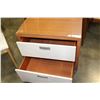 Image 2 : GLASSTOP 2 DRAWER ENDTABLE