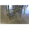 Image 2 : TWO LEATHER AND CHROME BAR STOOLS