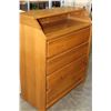 Image 1 : OAK FLIP OVER BABY CHANGE TABLE