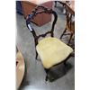 Image 1 : ANTIQUE BALLOON BACK CHAIR